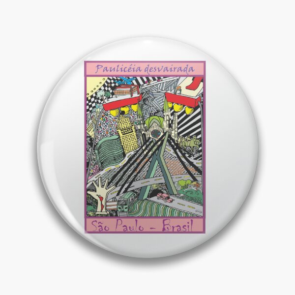 Item preview, Pauliceia Desvairada Sao Paulo - Modernist Pop Art Collage Brazil designed and sold by Sampa In Focus.