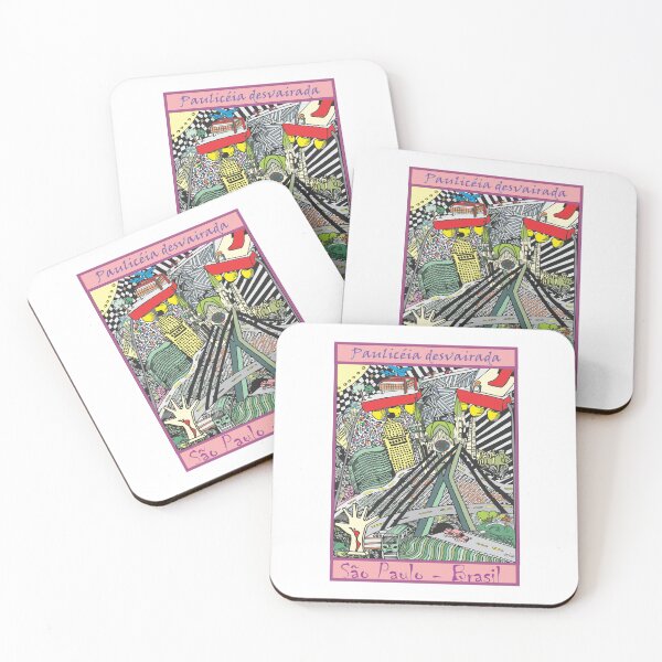 Item preview, Pauliceia Desvairada Sao Paulo - Modernist Pop Art Collage Brazil designed and sold by Sampa In Focus.