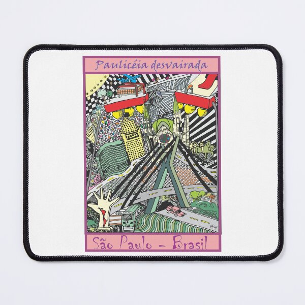 Item preview, Pauliceia Desvairada Sao Paulo - Modernist Pop Art Collage Brazil designed and sold by City Tour Collection.