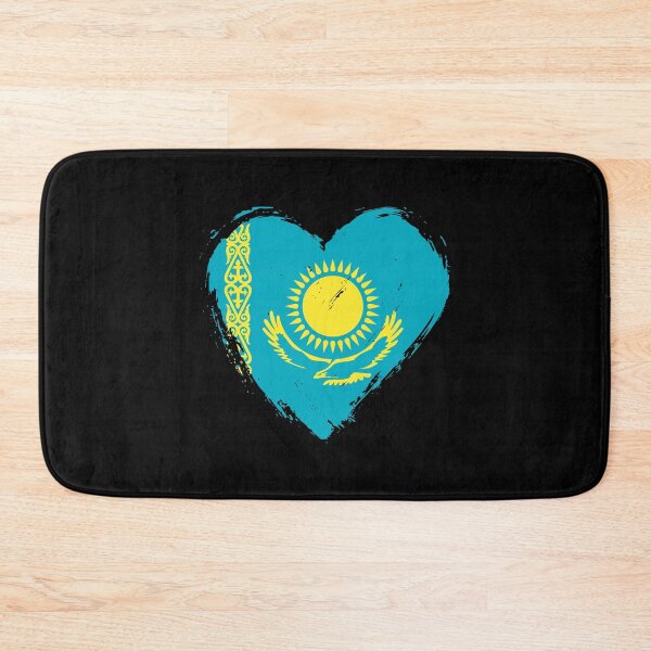 Item preview, Distressed Kazakhstan Flag Heart KZ designed and sold by shitpostee.