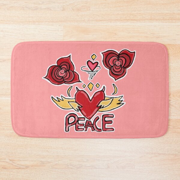 Item preview, Peace Love Wings  designed and sold by Cherry Prism Designs.