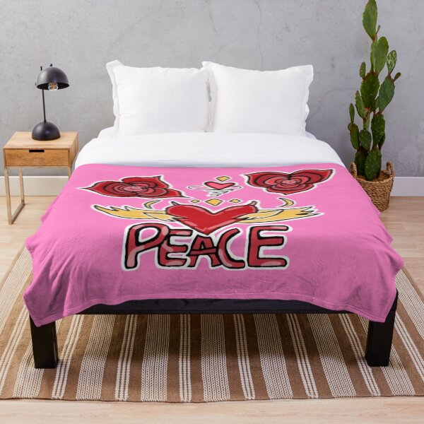 Item preview, Peace Love Wings  designed and sold by Cherry Prism Designs.