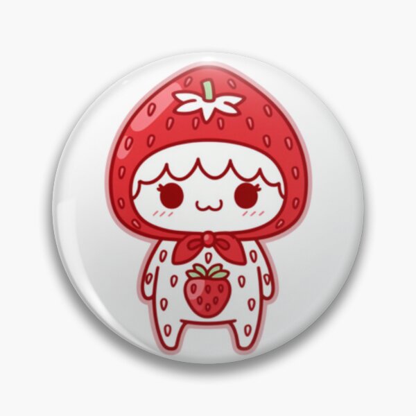 Item preview, Strawberry Costume Kids Playroom Kawaii Illustration designed and sold by bosamji.