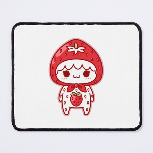 Item preview, Strawberry Costume Kids Playroom Kawaii Illustration designed and sold by bosamji.