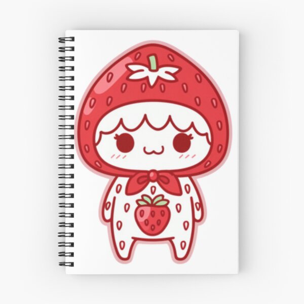Item preview, Strawberry Costume Kids Playroom Kawaii Illustration designed and sold by bosamji.