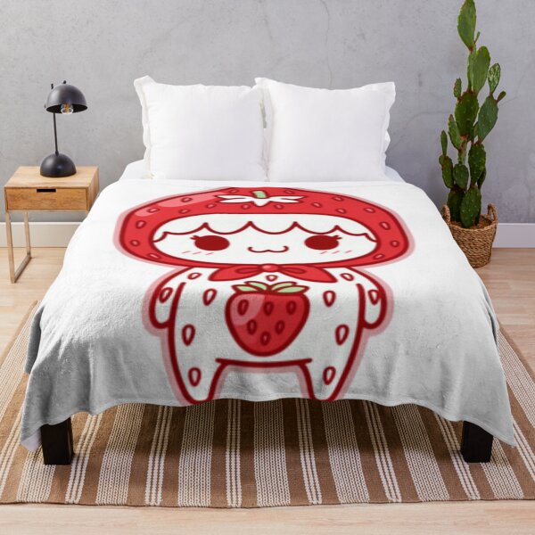 Item preview, Strawberry Costume Kids Playroom Kawaii Illustration designed and sold by bosamji.