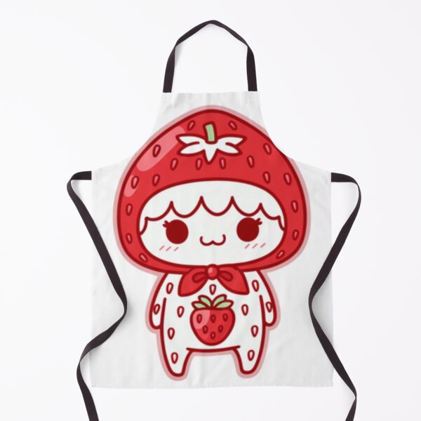 Item preview, Strawberry Costume Kids Playroom Kawaii Illustration designed and sold by bosamji.