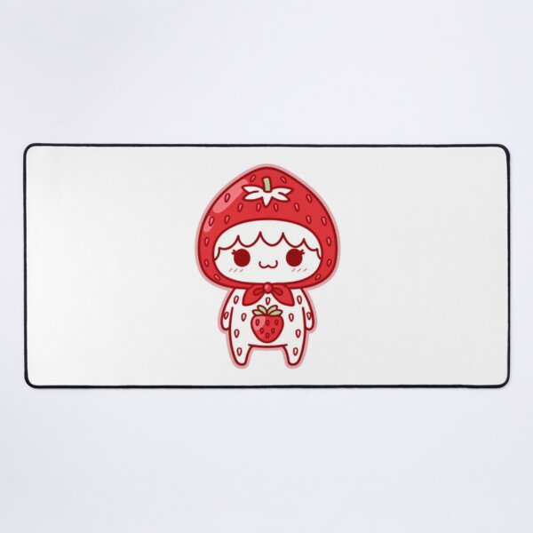 Item preview, Strawberry Costume Kids Playroom Kawaii Illustration designed and sold by bosamji.