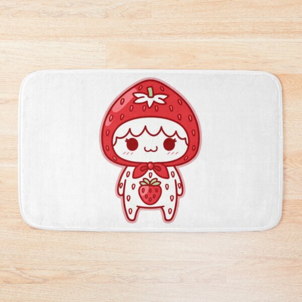 Item preview, Strawberry Costume Kids Playroom Kawaii Illustration designed and sold by bosamji.