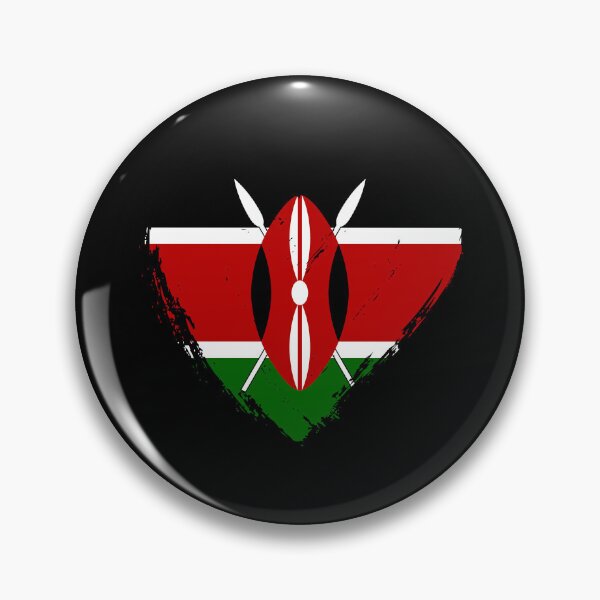 Item preview, Distressed Kenya Flag Heart KE designed and sold by shitpostee.