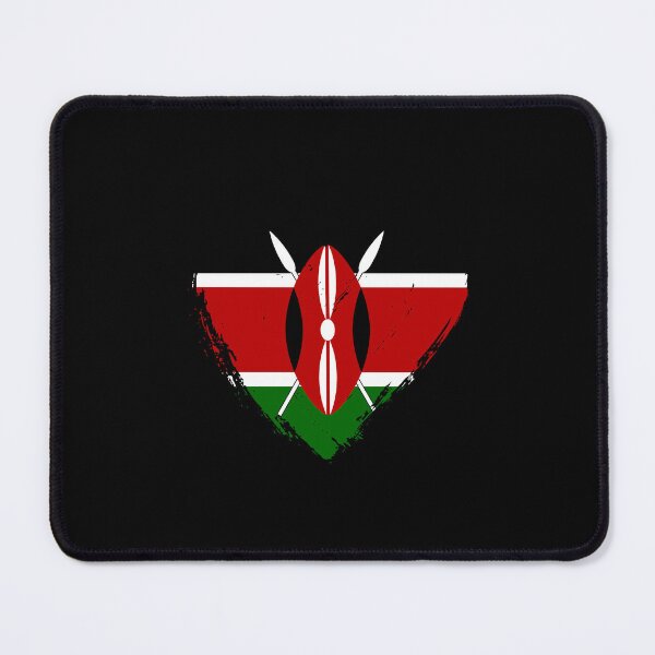 Item preview, Distressed Kenya Flag Heart KE designed and sold by shitpostee.