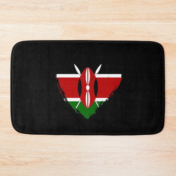 Item preview, Distressed Kenya Flag Heart KE designed and sold by shitpostee.