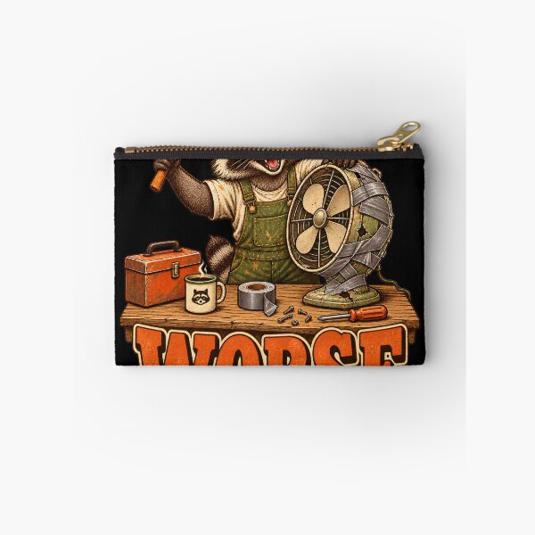 Item preview, Making It Worse Since Forever – Funny Raccoon Repair Humor designed and sold by Ajdaprint.