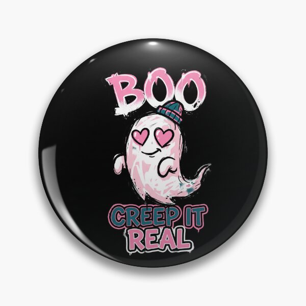 Item preview, Cute Ghost Creep It Real Spooky Aesthetic Halloween Design Tee designed and sold by DarylWelsh2024.