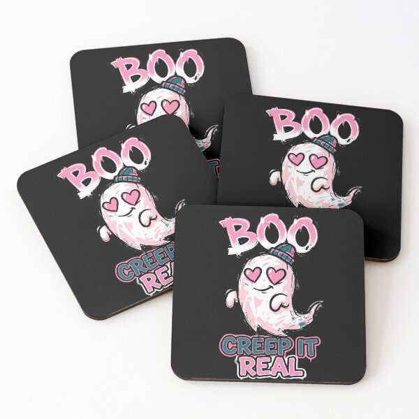 Item preview, Cute Ghost Creep It Real Spooky Aesthetic Halloween Design Tee designed and sold by DarylWelsh2024.