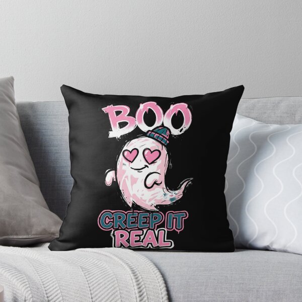 Item preview, Cute Ghost Creep It Real Spooky Aesthetic Halloween Design Tee designed and sold by DarylWelsh2024.
