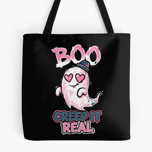 Item preview, Cute Ghost Creep It Real Spooky Aesthetic Halloween Design Tee designed and sold by DarylWelsh2024.