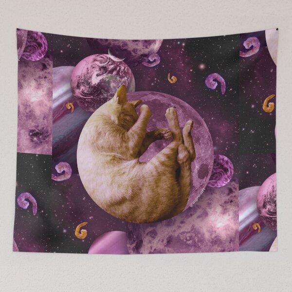 Item preview, Cat shrimp in space. Pink designed and sold by mgro-art.
