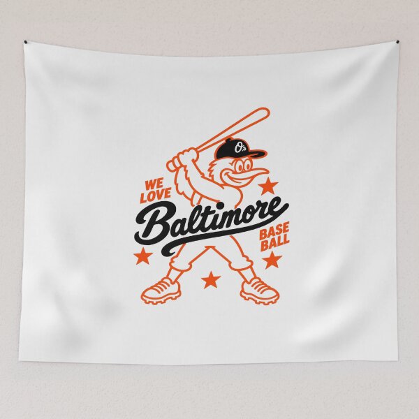 Item preview, We Love Baltimore Baseball Oriole Bird designed and sold by GhostDawgs.