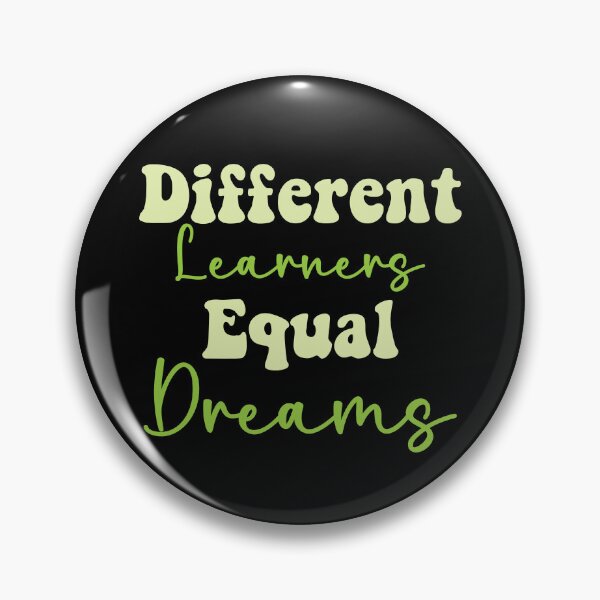 Item preview, Different Learners, Equal Dreams, Teacher designed and sold by CloudyPress.