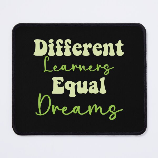 Item preview, Different Learners, Equal Dreams, Teacher designed and sold by CloudyPress.