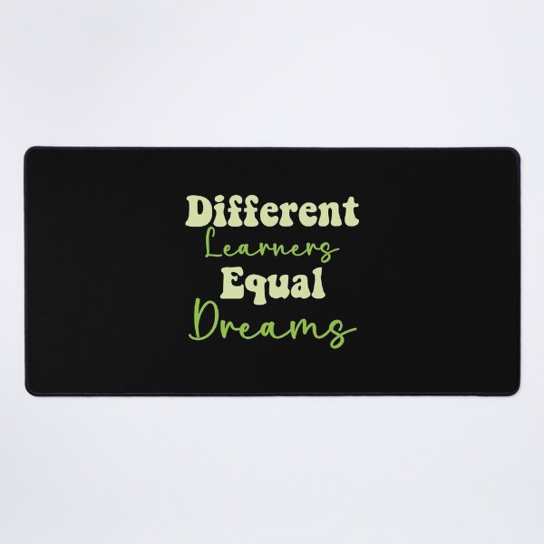 Item preview, Different Learners, Equal Dreams, Teacher designed and sold by CloudyPress.