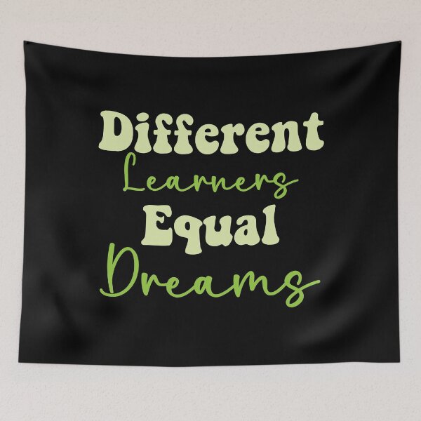 Item preview, Different Learners, Equal Dreams, Teacher designed and sold by CloudyPress.