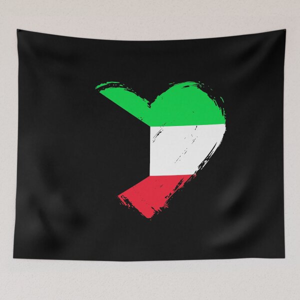 Item preview, Distressed Kuwait Flag Heart KW designed and sold by shitpostee.