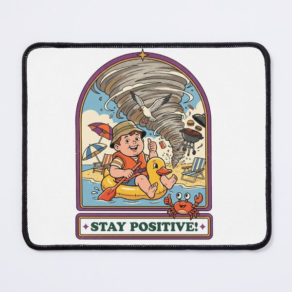 Item preview, Stay Positive designed and sold by ZUVLEX.