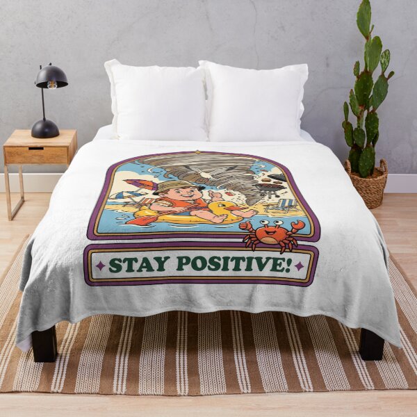 Item preview, Stay Positive designed and sold by ZUVLEX.