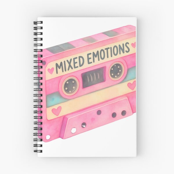 Item preview, Mixed Emotions Retro Cassette Tape designed and sold by YS-ink.