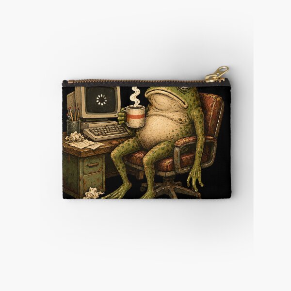 Item preview, Currently Out of Function – Funny Exhausted Frog Office Humor designed and sold by Ajdaprint.