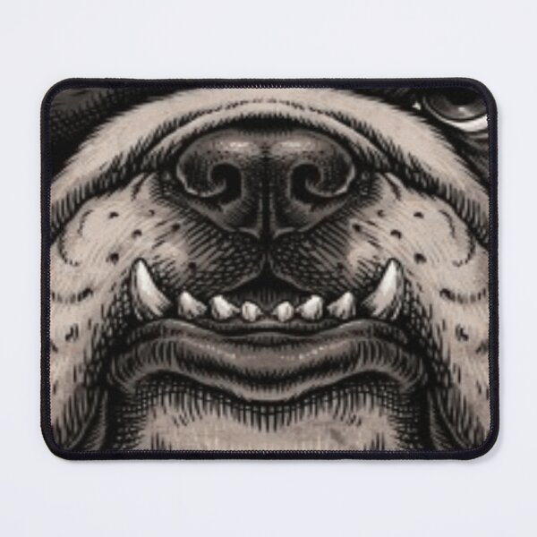 Item preview, Fierce Pirate Bulldog Skull Bandana Dog Art designed and sold by DailySparks.