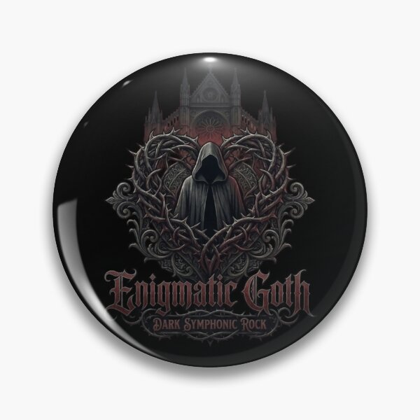 Item preview, Enigmatic Goth - Dark Symphonic Rock Official Emblem designed and sold by EnigmaticGoth.