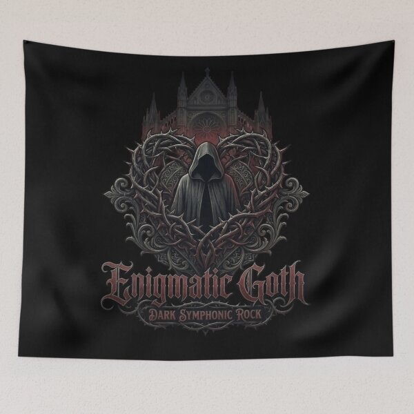 Item preview, Enigmatic Goth - Dark Symphonic Rock Official Emblem designed and sold by EnigmaticGoth.
