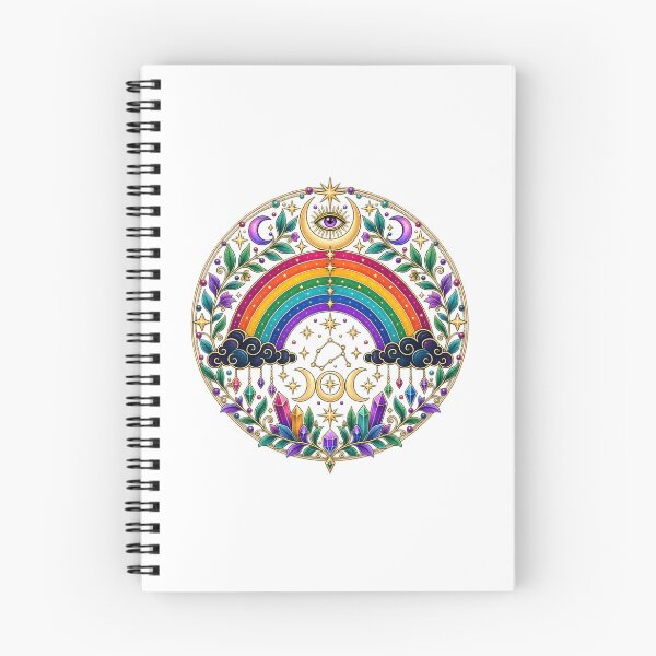 Item preview, Mystical Rainbow Witch Mandala designed and sold by Witch Joseph.