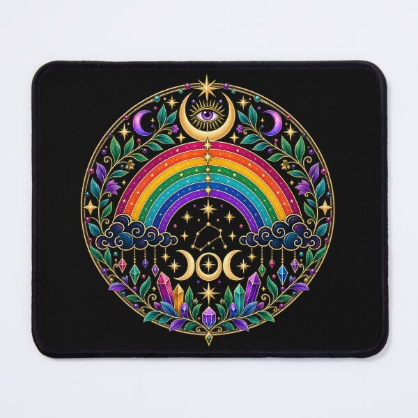 Item preview, Mystical Rainbow Witch Mandala designed and sold by Witch Joseph.