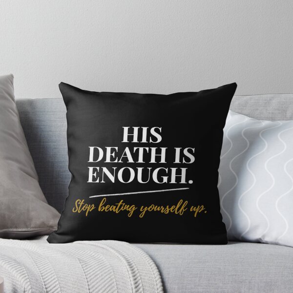 Item preview, HIS Death Is Enough | Christian Faith Quote | Jesus Christ Typography designed and sold by QuietRootStudio.