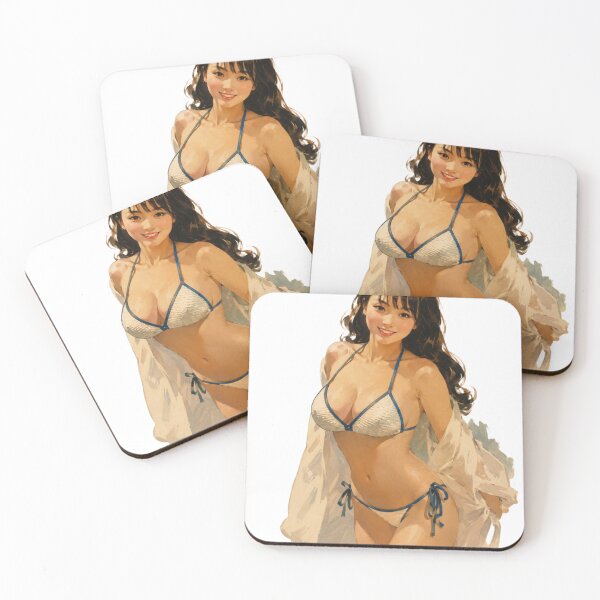 Item preview, Vintage Summer Pin-Up Girl | Retro Beach Babe in Bikini designed and sold by Cosplayvintage.