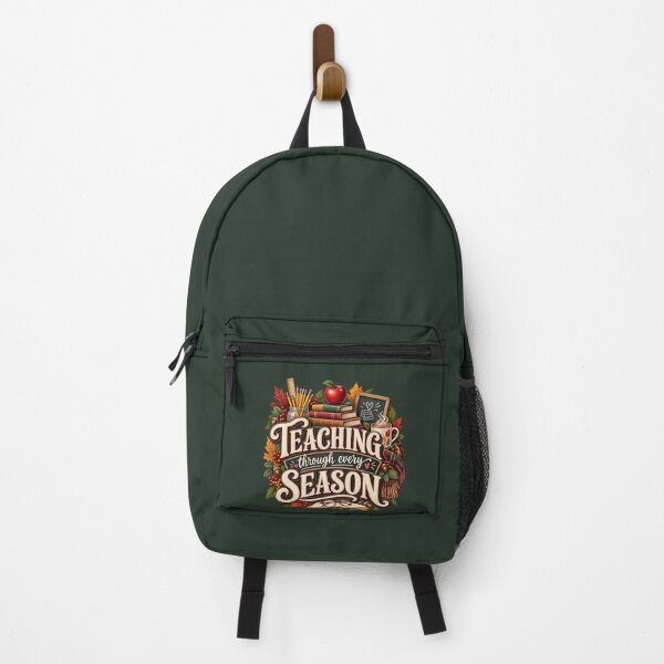 Item preview, Teaching Through Every Season – Cozy Autumn Teacher Design designed and sold by astersgraphics.