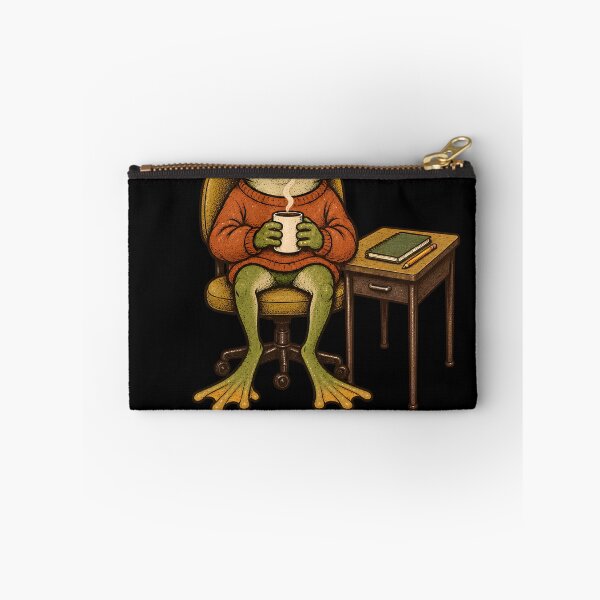 Item preview, I’m Here That’s Enough – Funny Tired Frog Office Humor designed and sold by Ajdaprint.