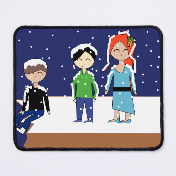 Item preview, Snowy Cliff (Freddie, Johnny, Julia) designed and sold by GooglyEyes-.