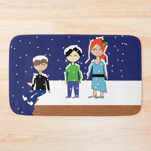 Item preview, Snowy Cliff (Freddie, Johnny, Julia) designed and sold by GooglyEyes-.