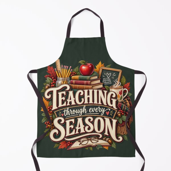 Item preview, Teaching Through Every Season – Cozy Autumn Teacher Design designed and sold by astersgraphics.