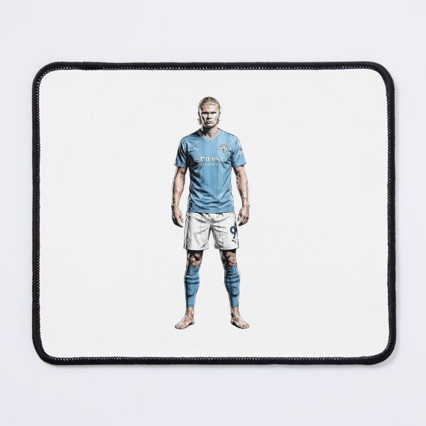 Item preview, Erling Haaland Manchester City Football Player Illustration designed and sold by annaarthk.