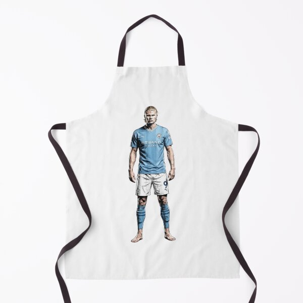 Item preview, Erling Haaland Manchester City Football Player Illustration designed and sold by annaarthk.