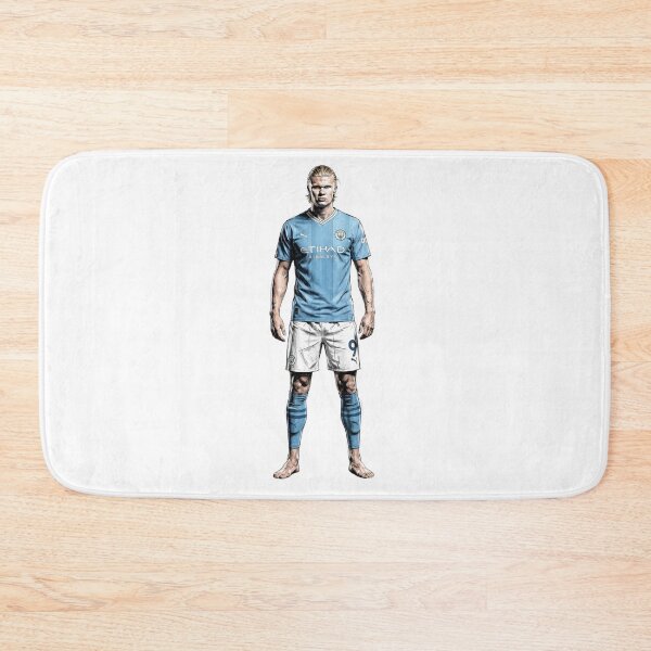Item preview, Erling Haaland Manchester City Football Player Illustration designed and sold by annaarthk.