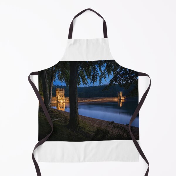 Item preview, Derwent Dam Illuminated at Twilight, Peak District designed and sold by Astute-Artio-Photography.