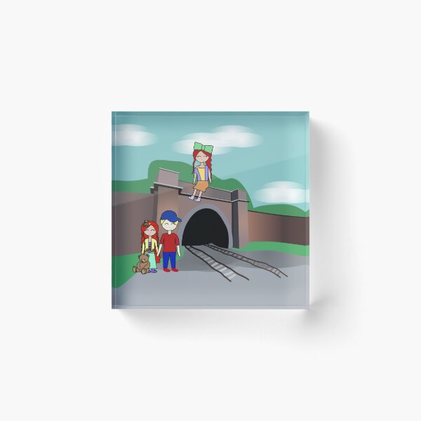 Item preview, Railway Bridge (Ford, Yara, Spencer) designed and sold by GooglyEyes-.