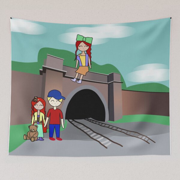Item preview, Railway Bridge (Ford, Yara, Spencer) designed and sold by GooglyEyes-.